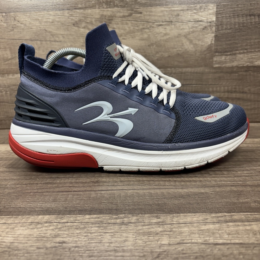 GDefy Gravity Defyer Blue Gray Mens US Size 8.5 EUR 42 Sneakers